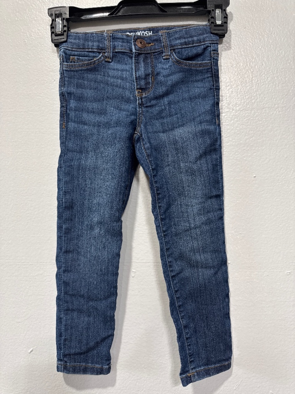 OshKosh B'gosh toddler girl's size 4 super skinny jeans blue denim pants